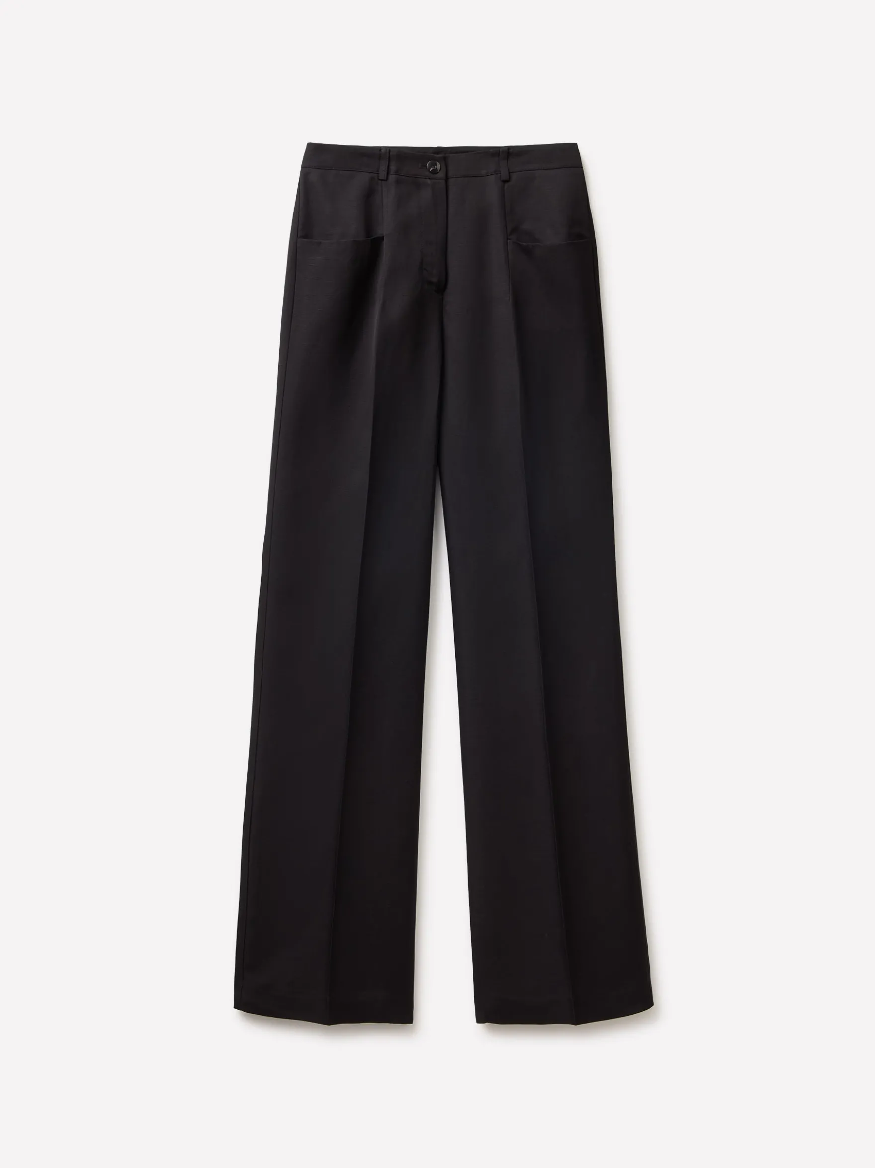 Pantaloni eleganti effetto lucido