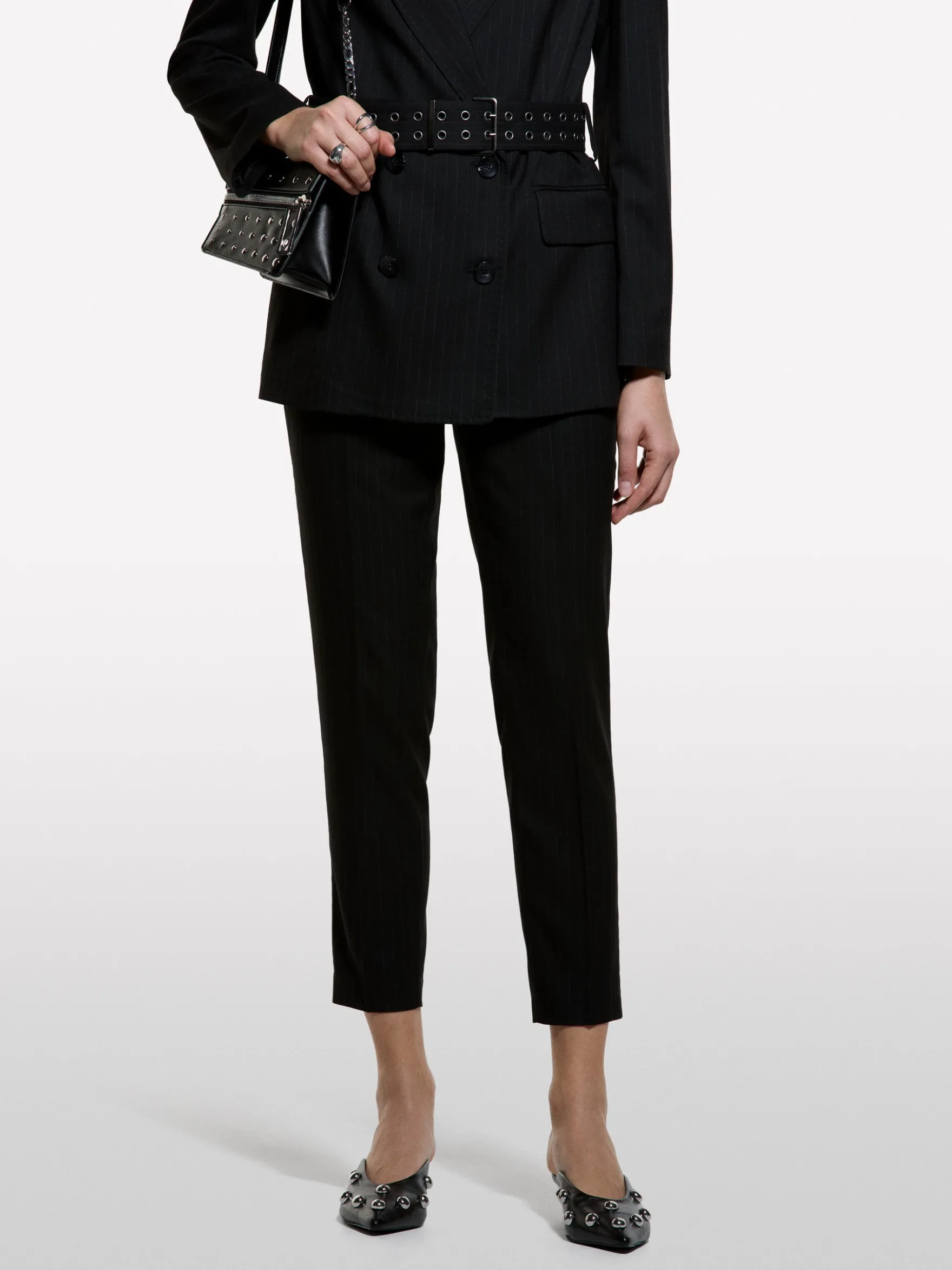 Pantaloni gessati