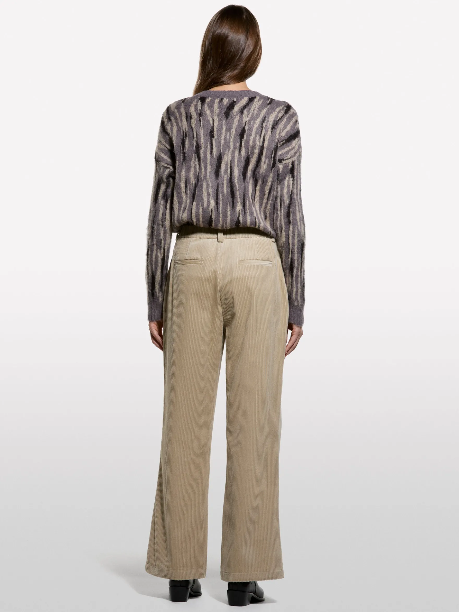 Pantaloni in velluto a costine