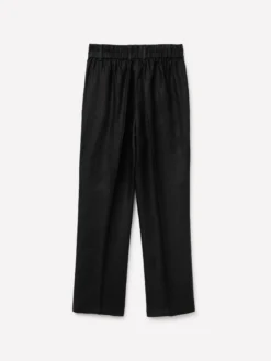 Pantaloni regular fit 100% lino
