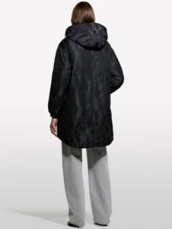 Parka imbottito nero