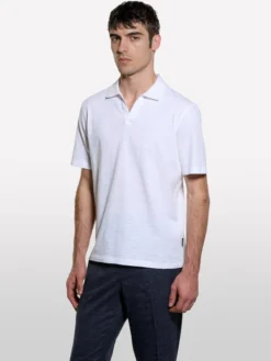 Polo bianca 100% cotone