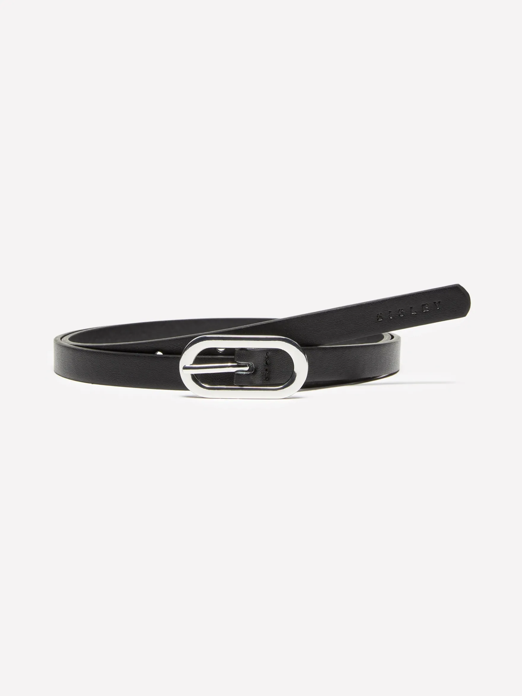 Thin black belt
