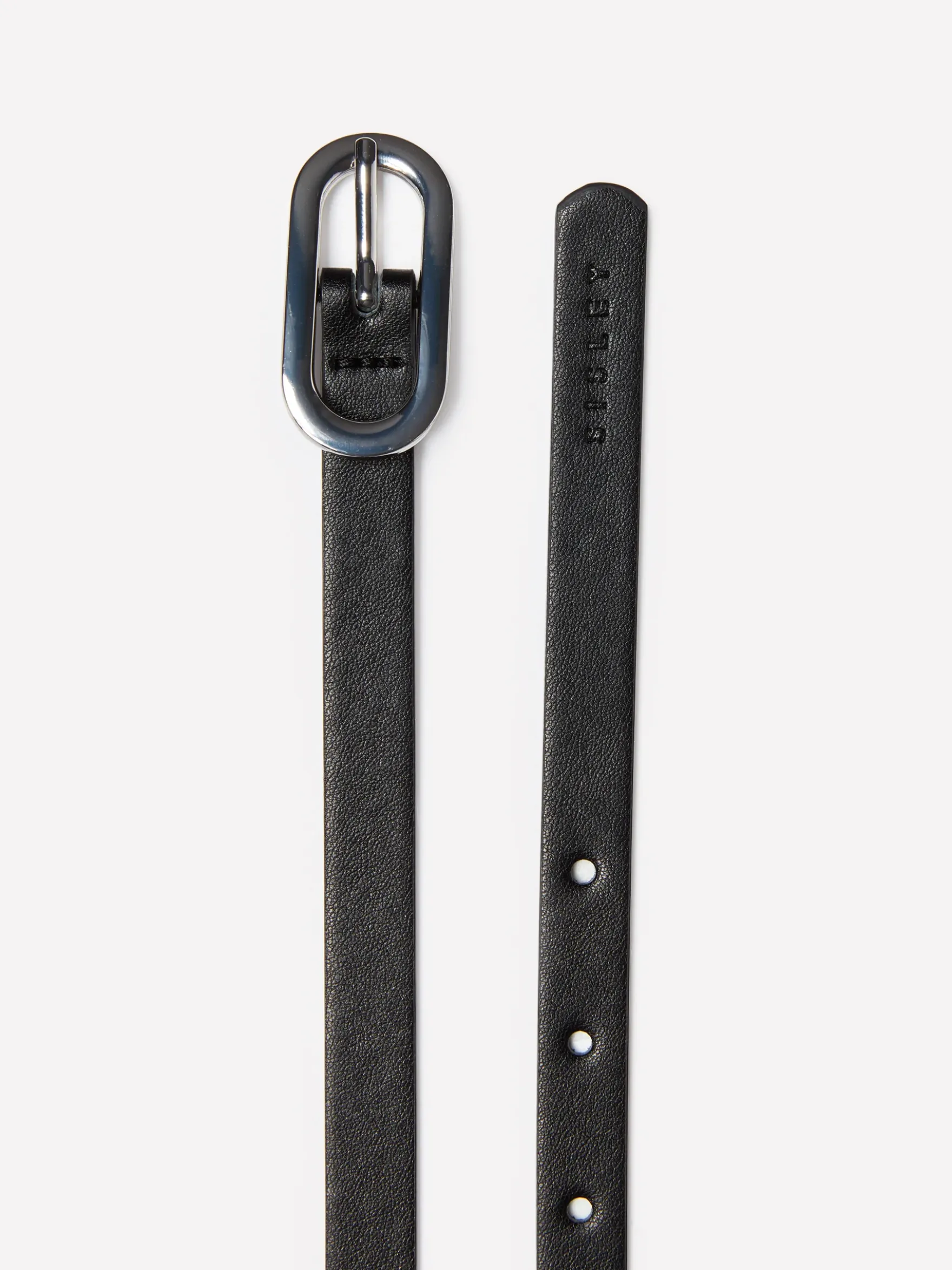 Thin black belt