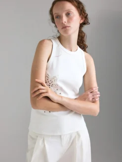 Top con crochet