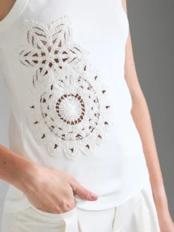 Top con crochet