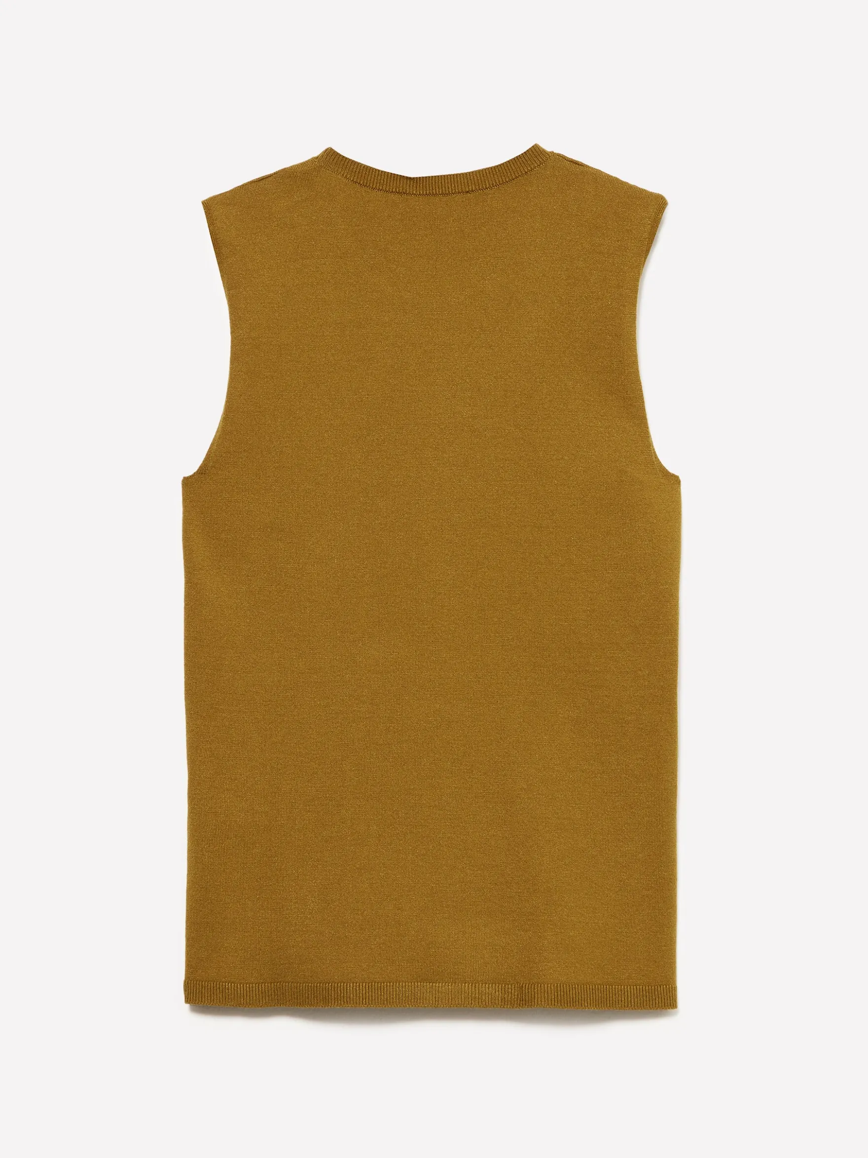 Top in maglia a costine