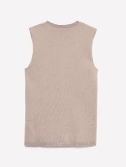 Top in maglia a costine