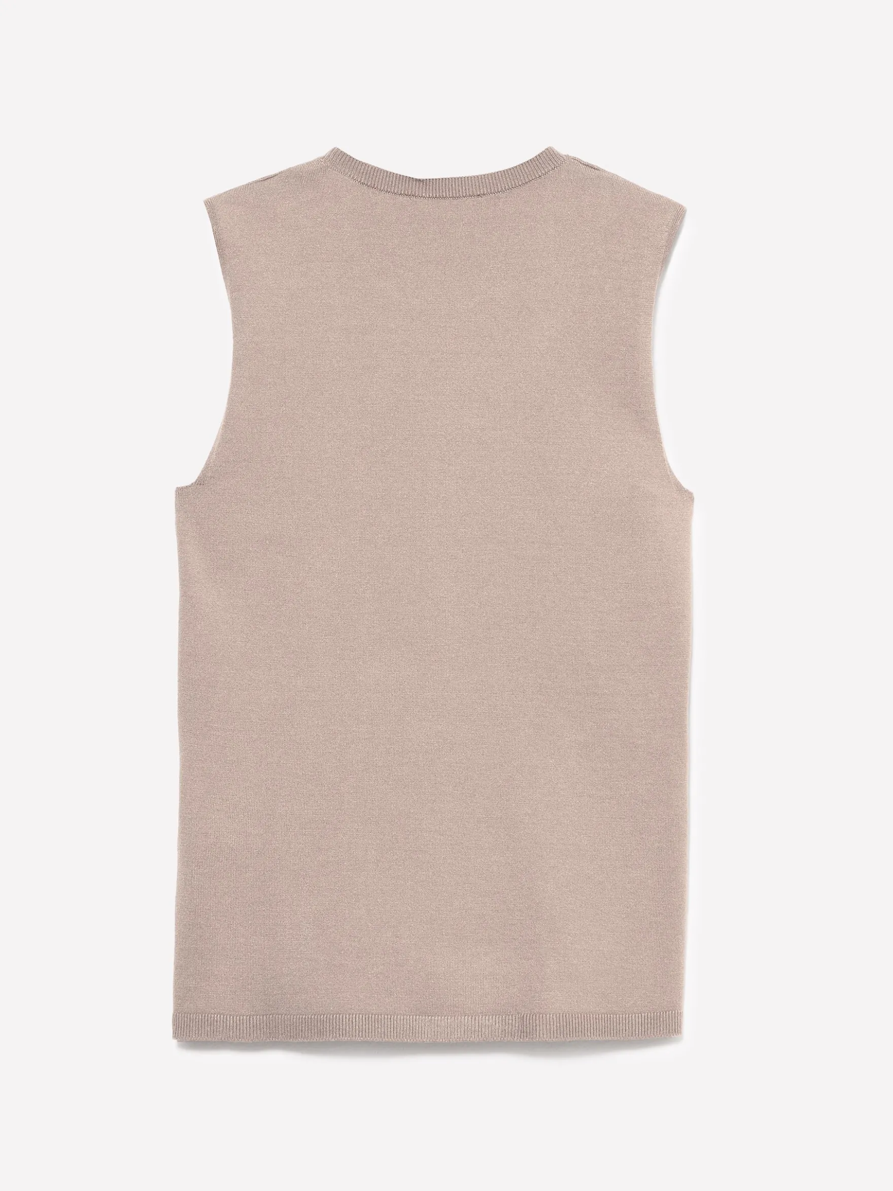 Top in maglia a costine