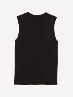 Top in maglia a costine