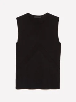 Top in maglia a costine