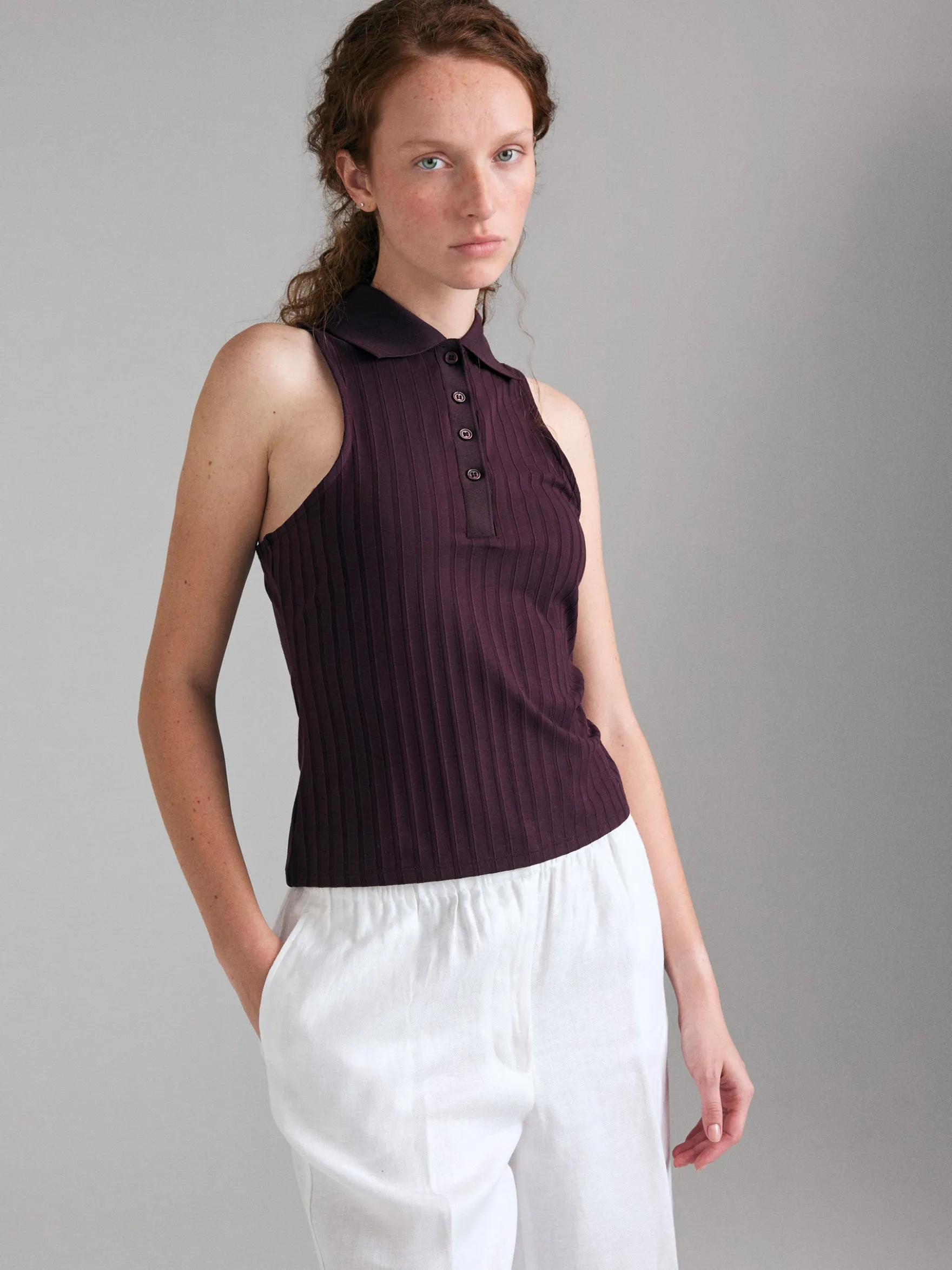 Top stile polo