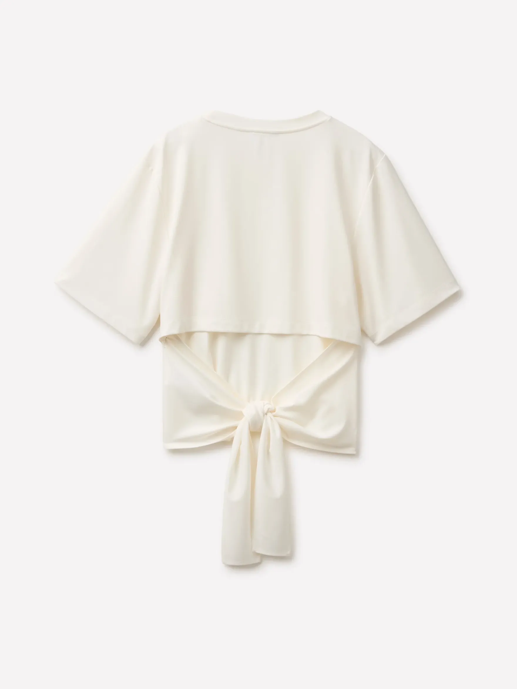 T-shirt con fusciacca sulla schiena