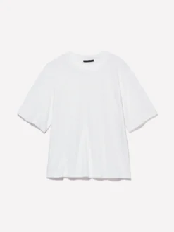T-shirt cropped bianca