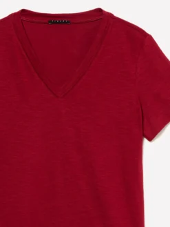 T-shirt scollo a V